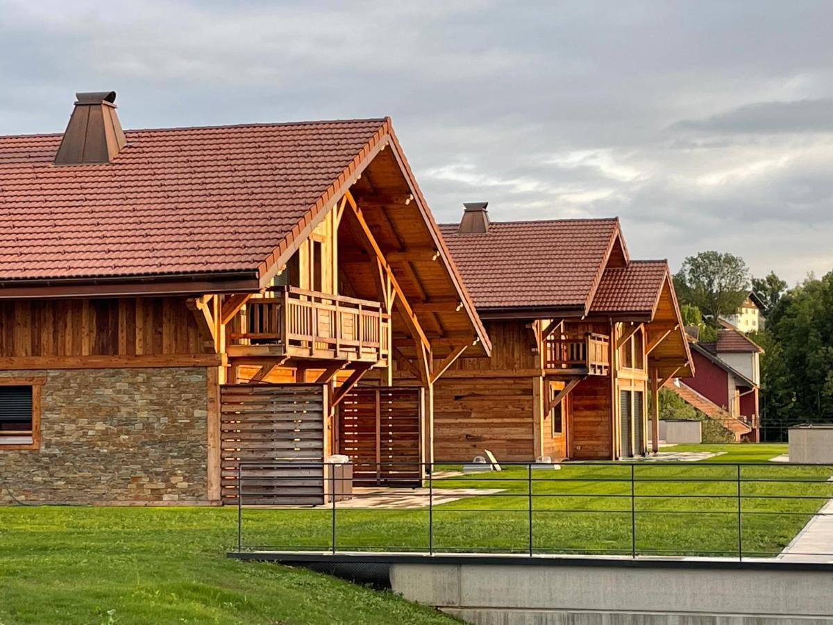 Chalets Coeur Du Lac マルビュイッソン エクステリア 写真